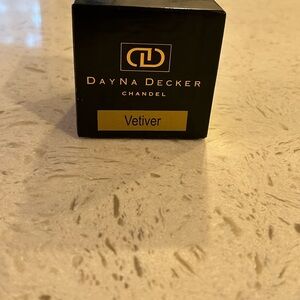 NEW in Box—Dayna Decker luxury votive candle.  Vetiver scent.